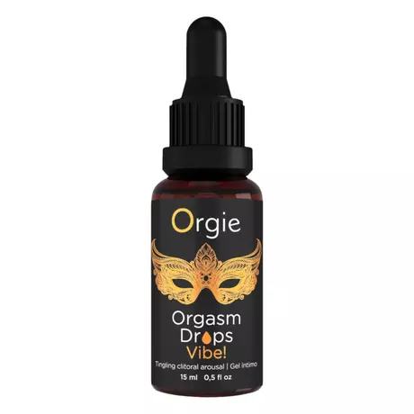 Orgie Orgasm Drops Vibe - bizsergető intim gél nőknek (15ml)