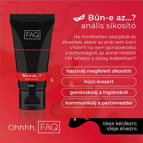 FAQ - Bűn-e az…? anális síkosító (50ml)