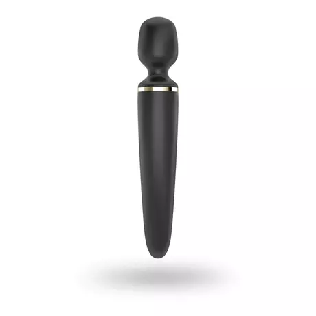 Satisfyer Wand-er Woman - vízálló masszírozó vibrátor (fekete)