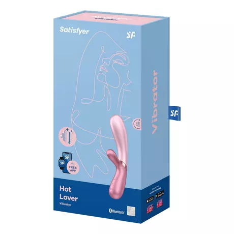 Satisfyer Hot Lover - okos vibrátor (pink)