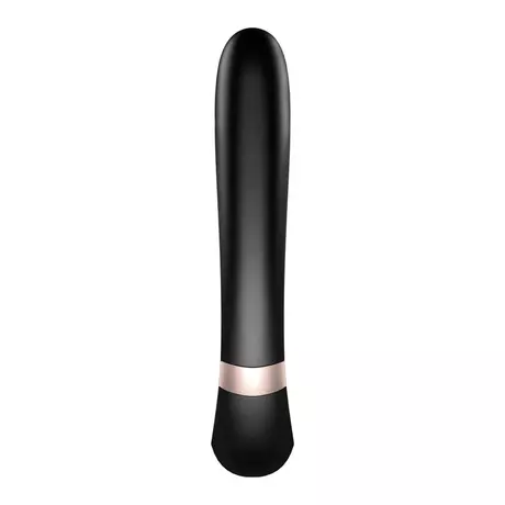 Satisfyer Heat Wave - okos, melegítő, karos vibrátor (fekete)