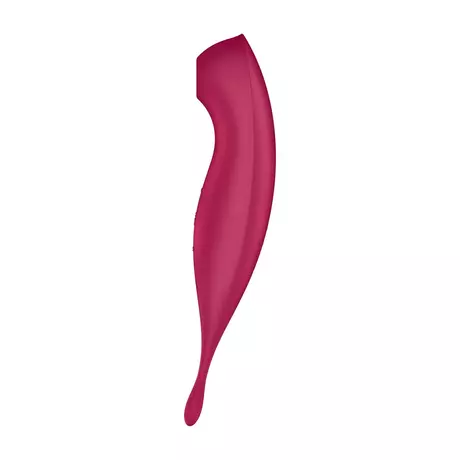 Satisfyer Twirling Pro - okos 2in1 csiklóvibrátor (piros)