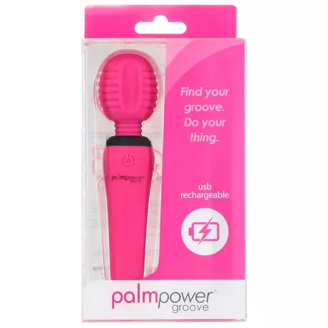 PalmPower groove - akkus masszírozó vibrátor (pink)