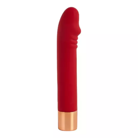 Charming Vibe Dick - akkus, G-pont vibrátor (piros)