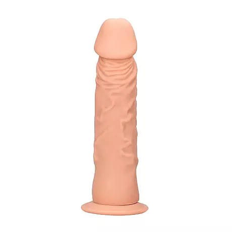 RealRock Dong 9 - élethű dildó (23cm) - natúr