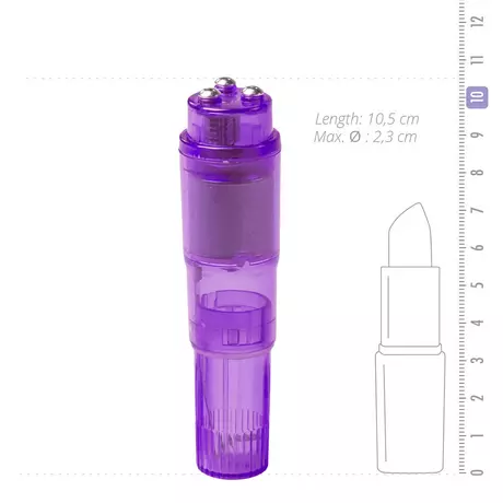 Easytoys Pocket Rocket - vibrátoros szett - lila (5 részes)
