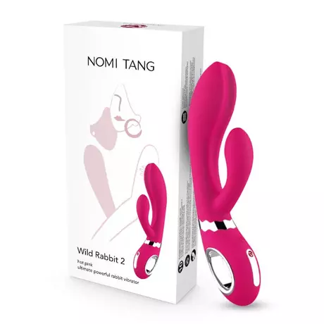 Nomi Tang - akkus, csiklókaros G-pont vibrátor (pink)