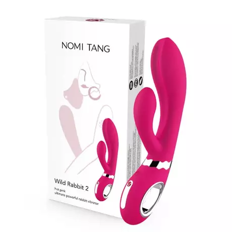 Nomi Tang - akkus, csiklókaros G-pont vibrátor (pink)