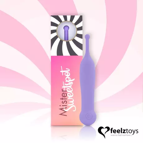 FEELZTOYS Mister Sweetspot - akkus, vízálló csiklóvibrátor (lila)