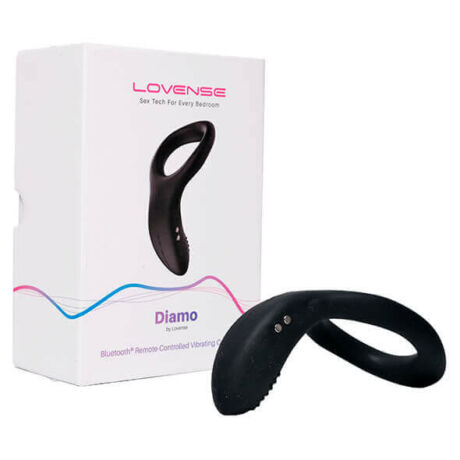 LOVENSE Diamo - okos, vibrációs péniszgyűrű (fekete)