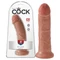 King Cock 8 dildó (20 cm) - sötét natúr