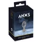 ANOS Metal (2,8cm) - kalitkás acél anál plug (ezüst)