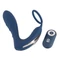 You2Toys Prostate Plug - anál vibrátor péniszgyűrűvel (kék)