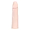 Flesh - hosszabbító péniszköpeny (natúr) - 18cm