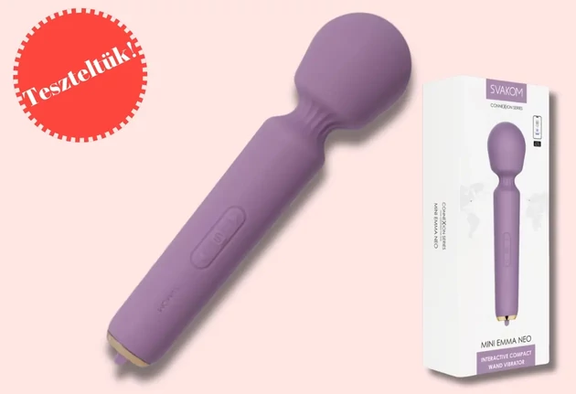 Teszteltük: Svakom Emma Neo - a wand, ami kíváncsivá tett