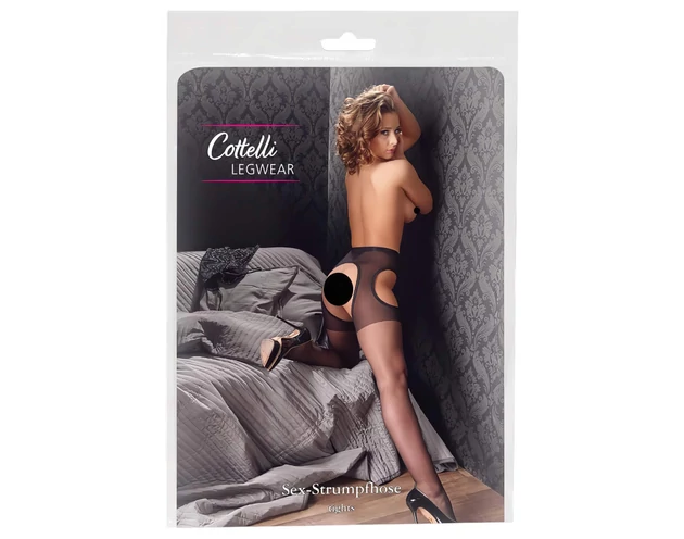 Cottelli - Szex harisnya (fekete)