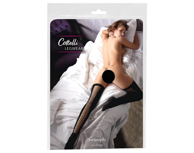 Cottelli - Szexi combfix (fekete)