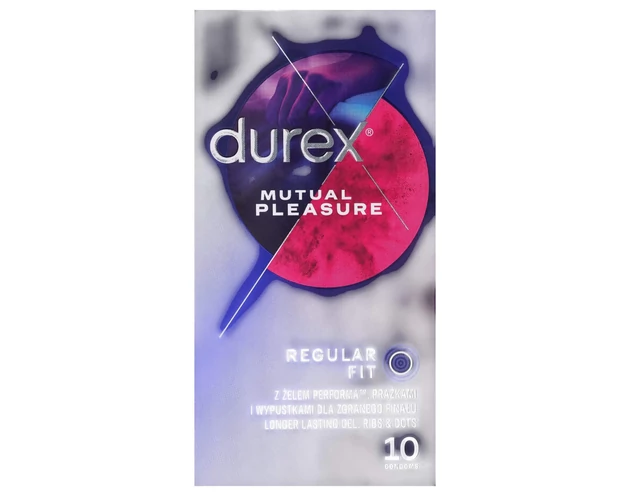Durex Mutual Pleasure - késleltető óvszer (10db)