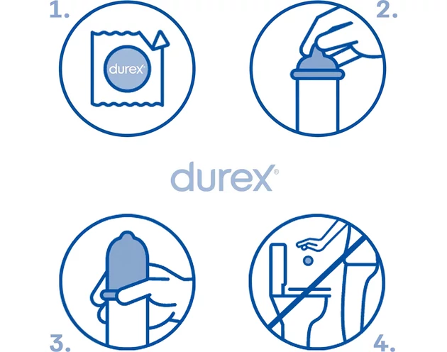 Durex Feel Thin - élethű érzés óvszer (3db)
