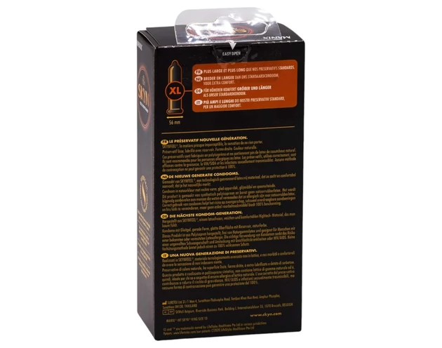 Manix SKYN - XXL latexmentes óvszer (10db)