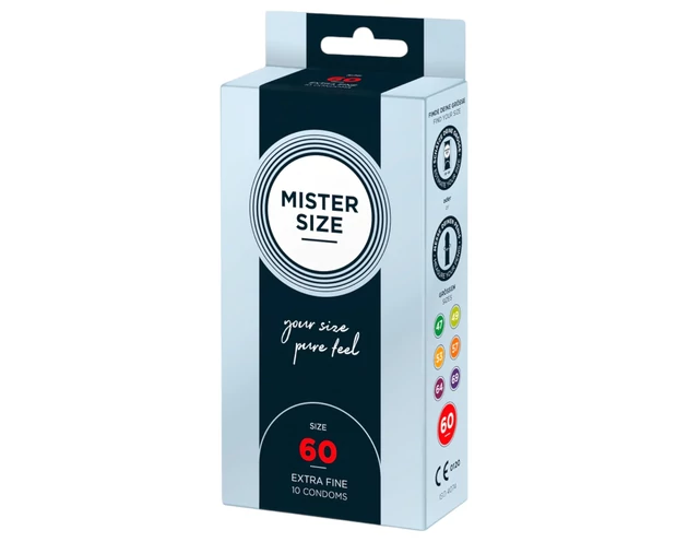 Mister Size vékony óvszer - 60mm (10db)