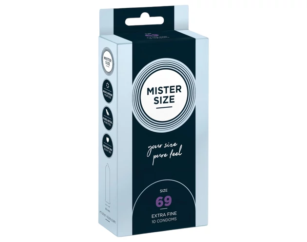 Mister Size vékony óvszer - 69mm (10db)