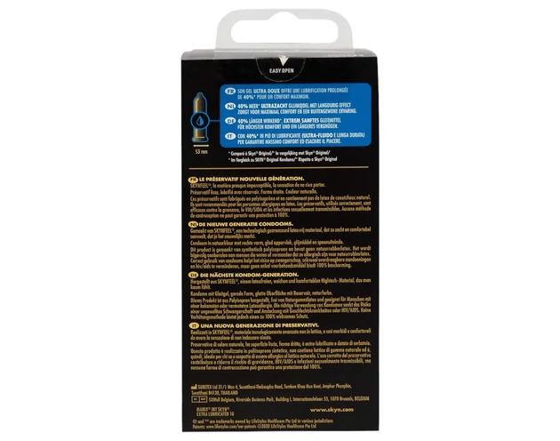 Manix Skyn - ultra vékony, latexmentes óvszer (10db)