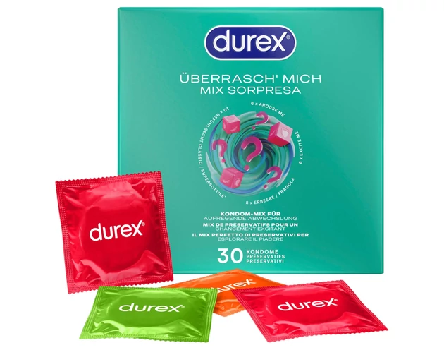 Durex Surprise Me - óvszer csomag (30db)