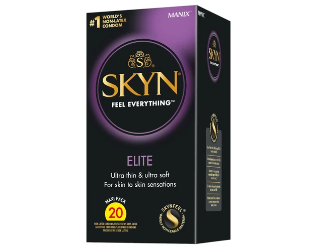 Manix SKYN Elite - ultra vékony latexmentes óvszer (20db)