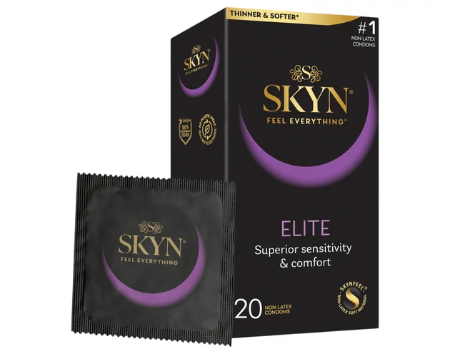 Manix SKYN Elite - ultra vékony latexmentes óvszer (20db)