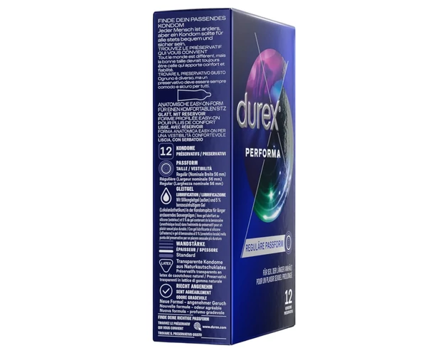Durex Performa késleltető óvszer - 12 db