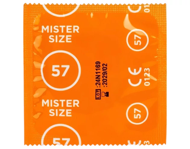 Mister Size óvszer Tesztcsomag Péniszmérővel - 3db