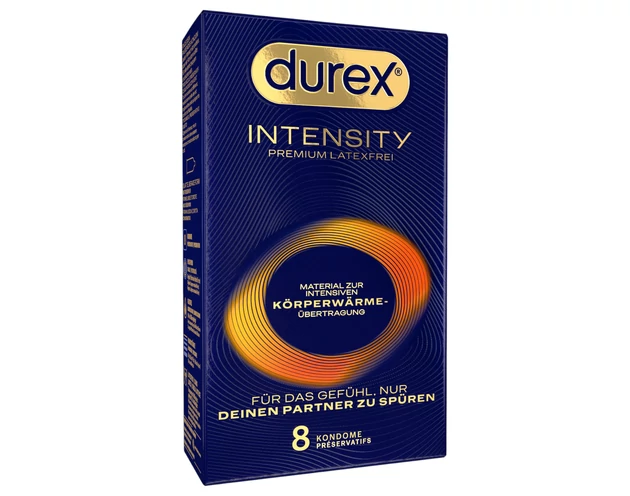 Durex Intensity - vékony, latexmentes óvszer (8db)