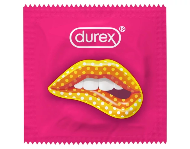 Durex Pleasure Me - bordázott-pontozott óvszer (10db)