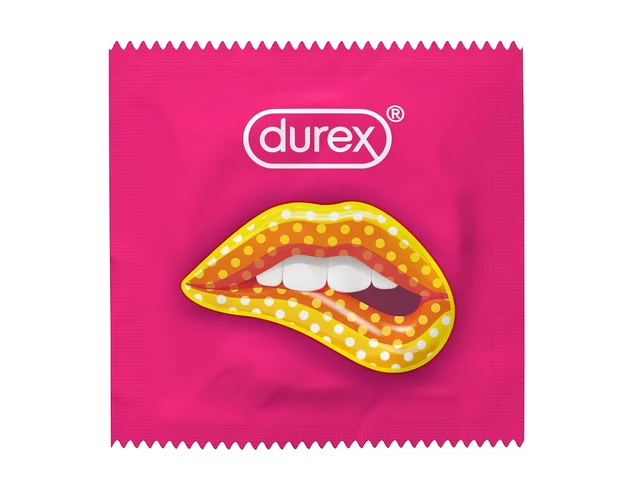 Durex Pleasure Me - bordázott-pontozott óvszer (10db)