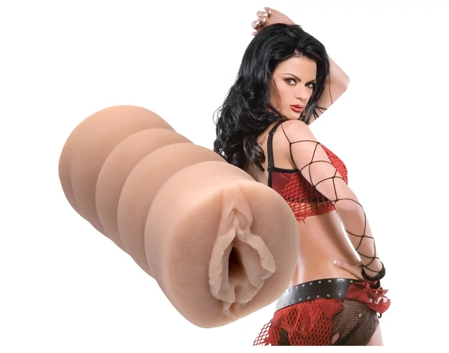 Doc Johnson Chanel St. James - élethű Ultraskyn műpunci (natúr)