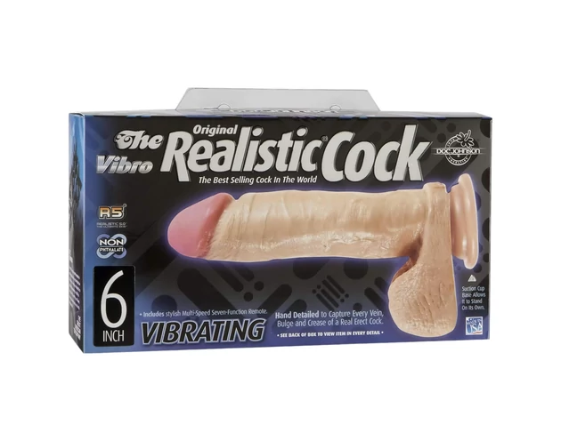Realisztikus dildó - többfunkciós (20cm)