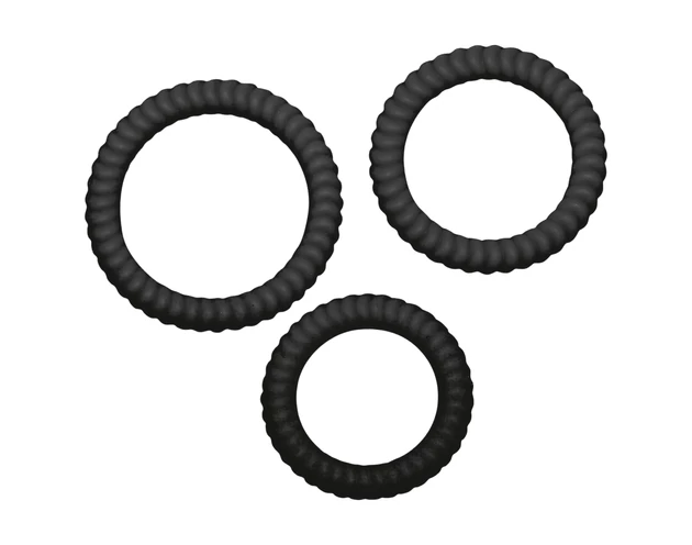 You2Toys - Lust péniszgyűrű trió - fekete