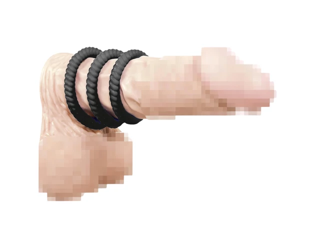 You2Toys - Lust péniszgyűrű trió - fekete