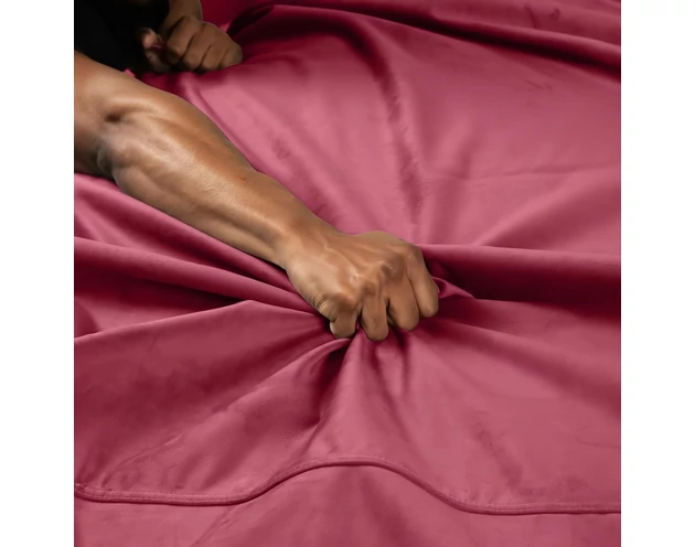 Liberator Fascinator Throw - mikroszálas szextakaró (piros)