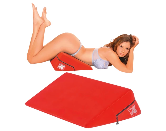 Liberator - Ék alakú szexpárna - piros