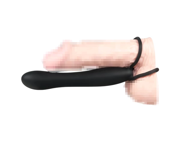 You2Toys - Special anál dildó és péniszgyűrű - fekete