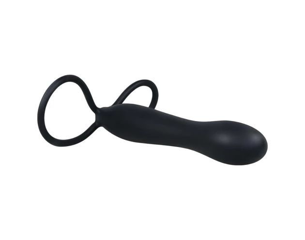 You2Toys - Special anál dildó és péniszgyűrű - fekete
