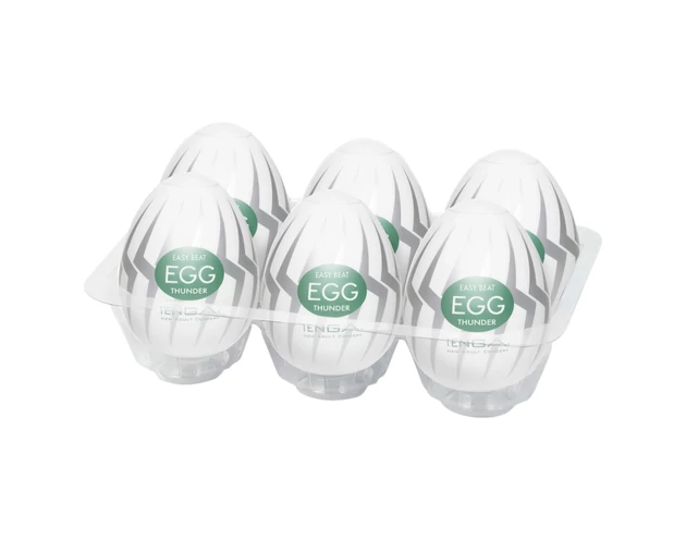 TENGA Egg Thunder - tojás maszturbátor (6db)