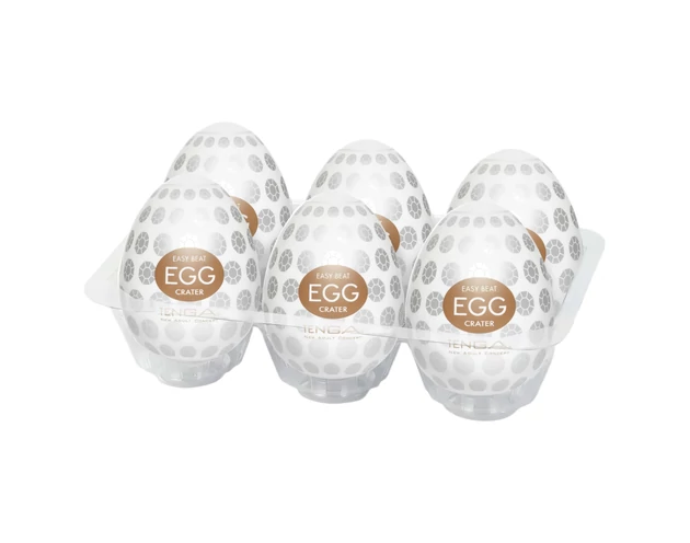 TENGA Egg Crater - tojás maszturbátor (6db)