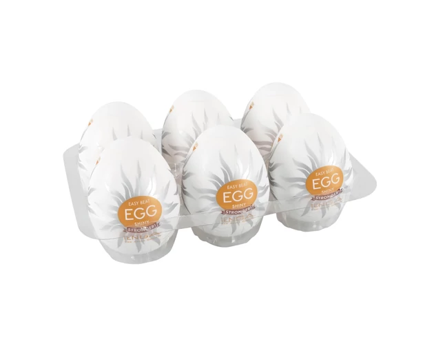 TENGA Egg Shiny - tojás maszturbátor (6db)