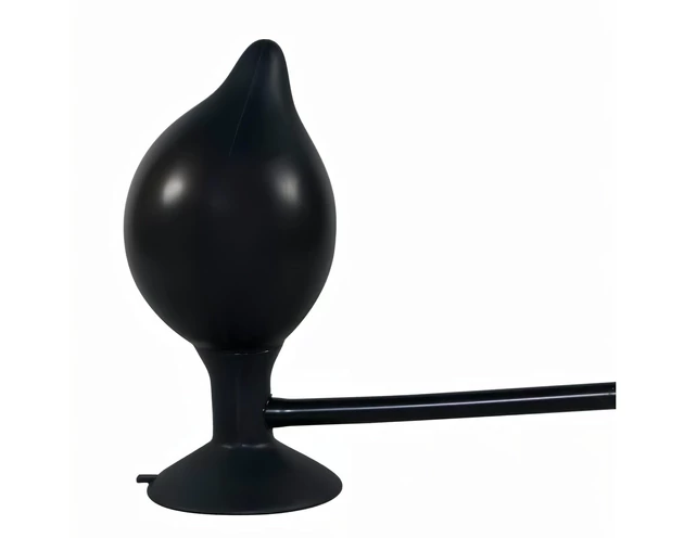 You2Toys True Black - pumpálható análtágító (fekete)