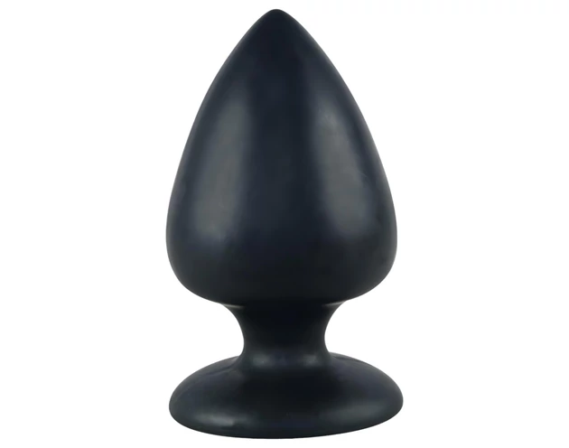 Black Velvet anál plug - extra nagy