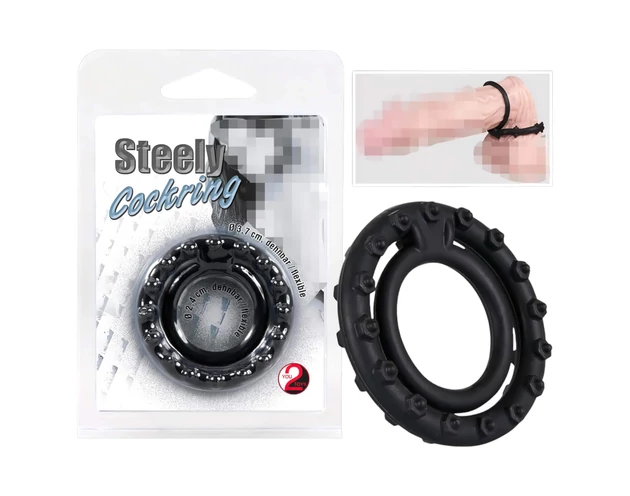 You2Toys - Steely pénisz-heregyűrű egyben