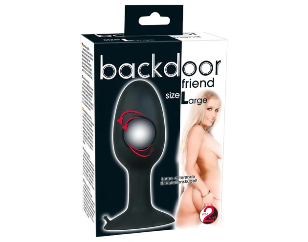 You2Toys - anál plug belső golyóval - L